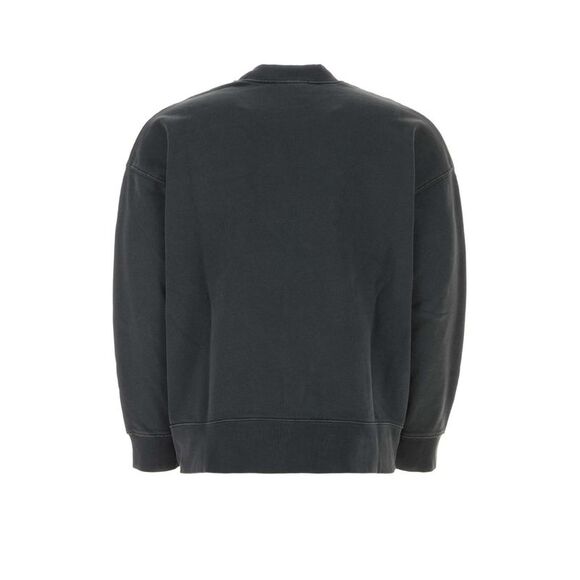 PALM ANGELS Graphite Cotton Oversize Sweatshirt - Picture 2 of 2